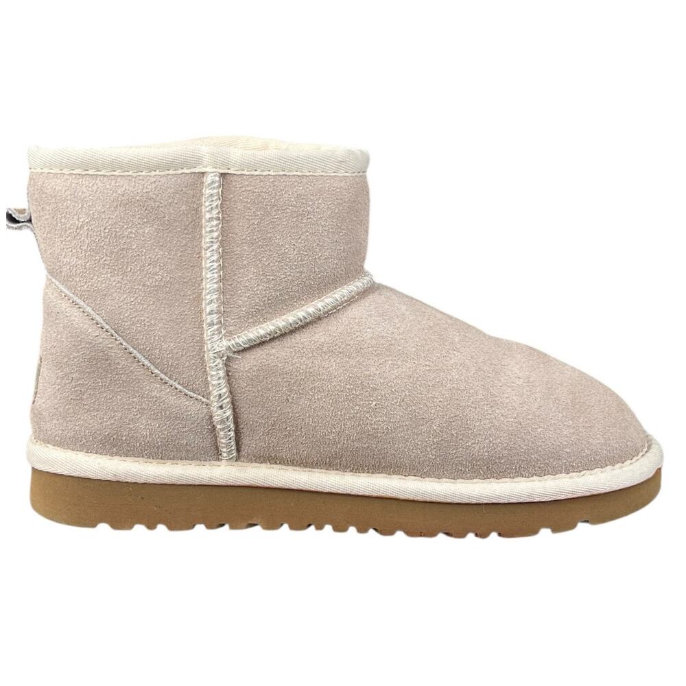 UGG Classic Mini Boot in Light Pink Suede